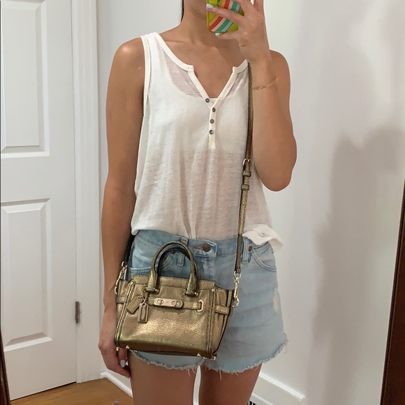 Coach Mini Swagger Satchel Crossbody Bag - Picture 9 of 9